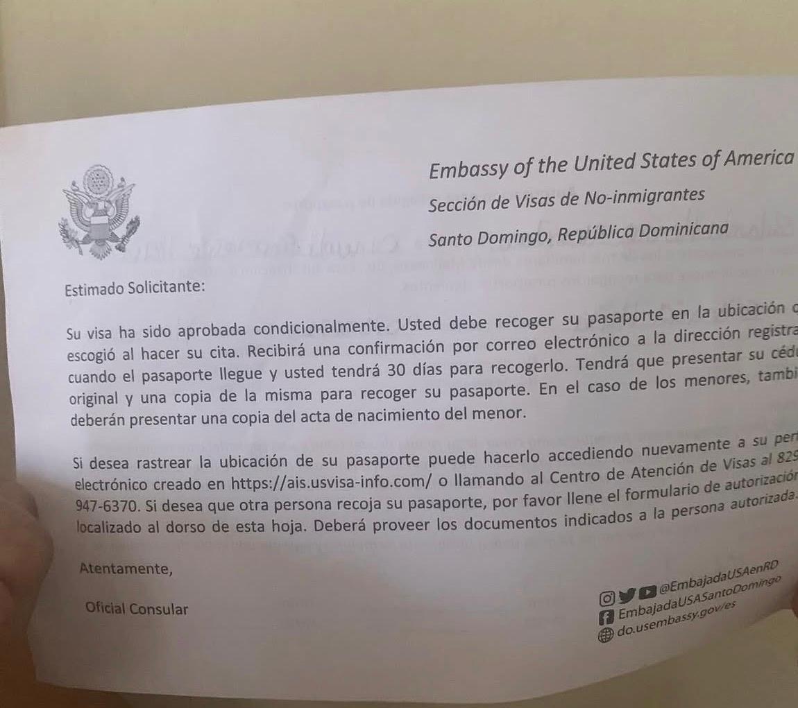 Visa Aprobada 1